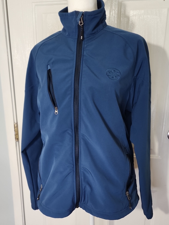 Port Authority Jackets & Blazers - Port Authority Ladies Navy Textured Jacket